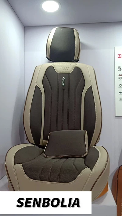 Nappa Leather Luxury Designer Car Seat Cushion Fashion